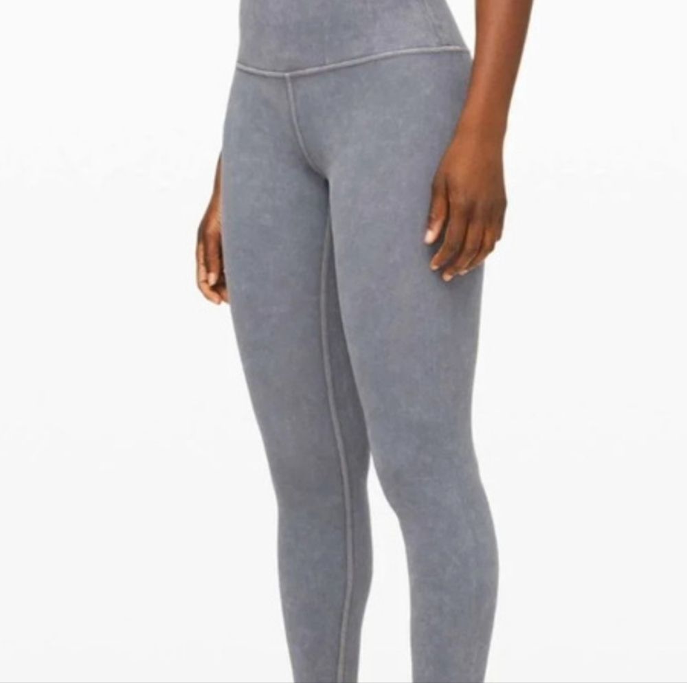 Lululemon Wunder Under Highwasited 25" Washed Luna Color